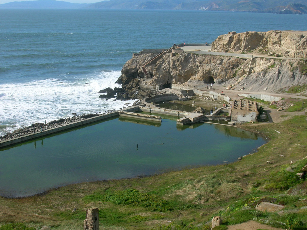 ruins of the Sutro Baths